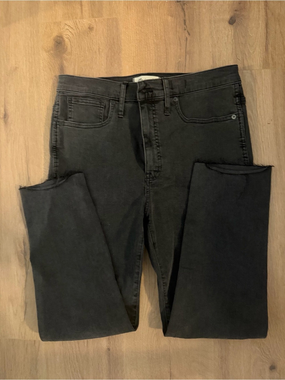 Madewell stovepipe high waist jeans NWOT